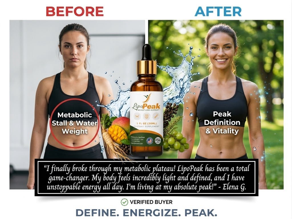Verified buyer LipoPeak weight loss before after