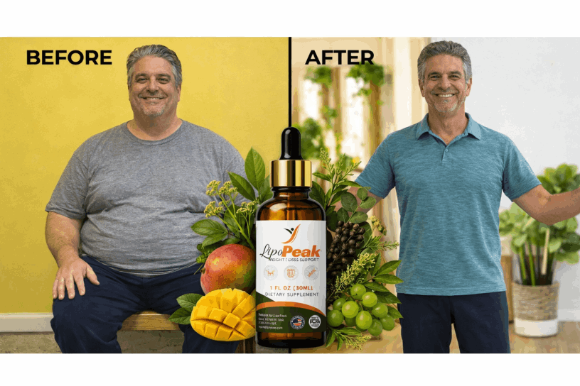 LipoPeak transformation spotlight before after customer results